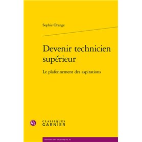 Devenir technicien supérieur