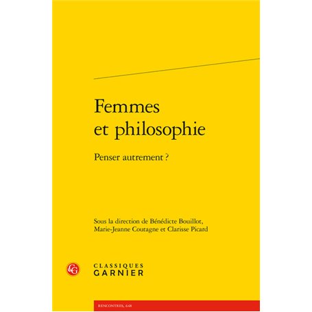 Femmes et philosophie