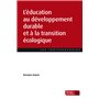 L'éducation au développement durable et à la transition écologique