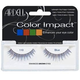 Lot de faux cils Ardell Color Impact Nº 110 Blue