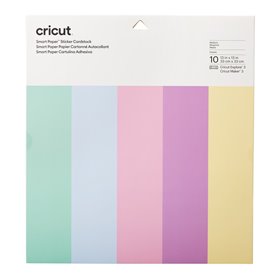 Carton autocollant pour plotter de découpe Cricut Smrt Multicouleur (10 Unités)