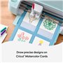 Cartes d'Aquarelle pour Traceur de Découpe Cricut S40 Blanc