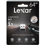 Clé USB Lexar JumpDrive S47 Noir 64 GB