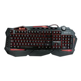 Clavier pour jeu Talius Banshee Noir Espagnol Qwerty