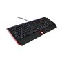 Clavier pour jeu Talius Rune Noir Noir/Rouge Espagnol Qwerty