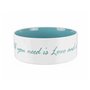 Mangeoire pour chiens Trixie Bleu Crème Ø 20 cm 1,4 L
