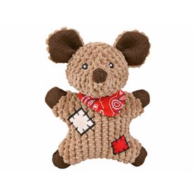 Jouet pour chien en peluche Trixie Polyester Jute Souris 19 cm