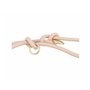 Laisse réglable pour chien Trixie Soft Rope Rose S S/XL