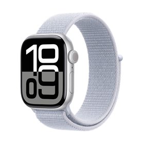 Montre intelligente Apple Watch Series 10 Bleu Argenté