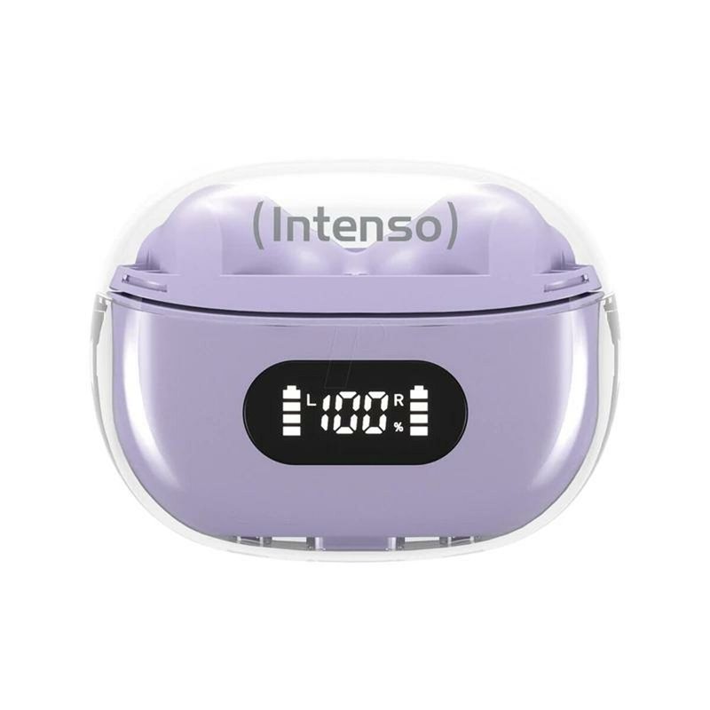 Image secondaire de Casques avec Microphone INTENSO Buds Plus Pourpre