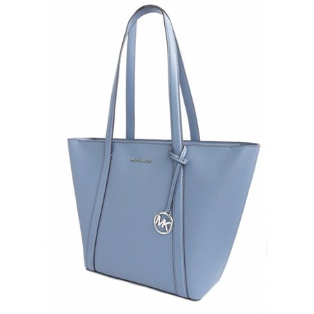 Sac-à-main Femme Michael Kors PRATT-DENIM Bleu 28 x 28 x 13 cm