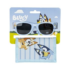 Lunettes de soleil et portefeuille Bluey Bleu