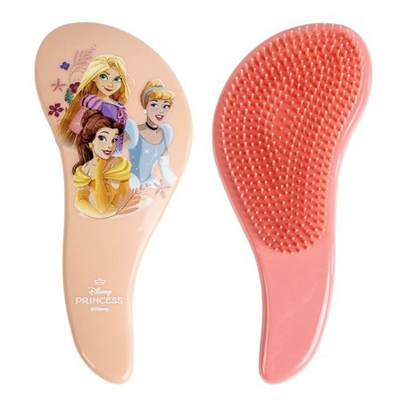 Brosse Démêlante Disney Princess Rose 100 % ABS