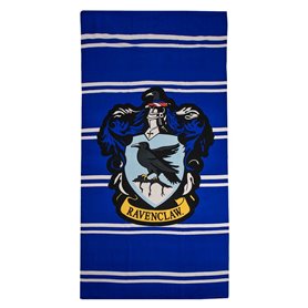 Serviette de plage Harry Potter Bleu 90 x 180 cm