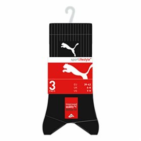 Chaussettes de Sport Puma SPORT Noir