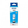 EPSON Kit de Remplissage d'Encre Epson EcoTank 104 - Cyan 19,99 €