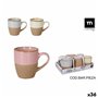 Tasse en Céramique La Mediterránea Anelo 90 ml (36 Unités)