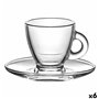 Ensemble de tasses à café LAV 1334 95 ml 6 Pièces (6 Unités)