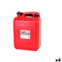 Réservoir de carburant avec entonnoir Continental Self Rouge 10 L (4 Unités)