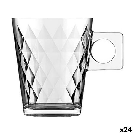 Ensemble de tasses à café Inde Lima diamante (3 Pièces) (24 Unités)