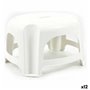 Tabouret Dem Sabin Blanc 33 x 28 x 18 cm (12 Unités)