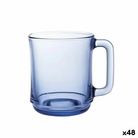 Tasse Duralex Lys Empilable Bleu 310 ml (48 Unités)