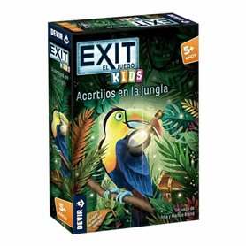 Jeu de société Devir Exit Kids Acertijos En La Jungla ES