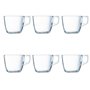 Ensemble de tasses à café Luminarc Nuevo Transparent verre 220 ml 6 Pièces (6 pcs)