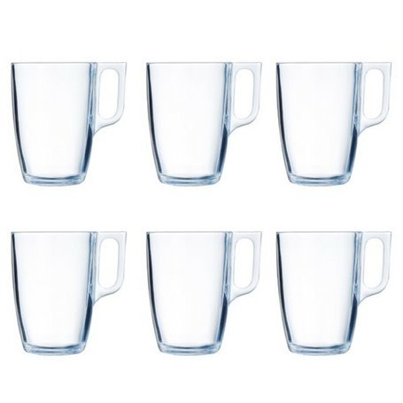 Lot de tasses Luminarc Nuevo (6 pcs) Transparent verre 400 ml (6 Pièces)