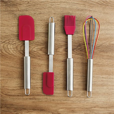 Assiette Quid Renova Silic Noir Plastique 25 x 5 x 2 cm (12 Unités)