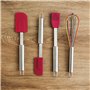 Assiette Quid Renova Silic Noir Plastique 25 x 5 x 2 cm (12 Unités)