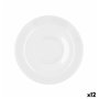 Assiette Bidasoa Glacial Blanc Céramique Ø 15 cm (12 Unités) (Pack 12x)