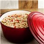 Casserole avec Couvercle Bidasoa Fierro Rouge Ø 24 cm 3,7 L (2 Unités)