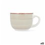 Tasse Quid Vita Morning Céramique Beige 470 ml (12 Unités)