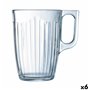Tasse Luminarc Nuevo Petit-déjeuner Transparent verre (320 ml) (6 Unités)