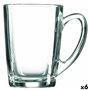 Tasse Luminarc New Morning Petit-déjeuner Transparent verre (320 ml) (6 Unités)