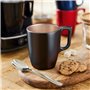 Tasse mug Luminarc Flashy Noir 250 ml verre (6 Unités)