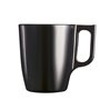 Tasse mug Luminarc Flashy Noir 250 ml verre (6 Unités)