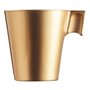 Tasse Luminarc Flashy Doré 80 ml verre