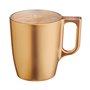 Tasse mug Luminarc Flashy Doré verre 250 ml (6 Unités)