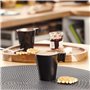 Tasse mug Luminarc Flashy Noir 80 ml Bicolore verre (24 Unités)