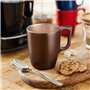 Tasse mug Luminarc Flashy Marron 250 ml verre (6 Unités)