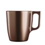 Tasse mug Luminarc Flashy Marron 250 ml verre (6 Unités)
