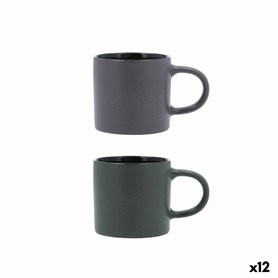 Tasse Bidasoa Dark Moon Céramique 250 ml (12 Unités)