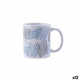 Tasse mug Quid Chicago Blanc 330 ml (12 Unités)