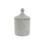 Vase Home ESPRIT Gris Ciment Oriental 15 x 15 x 25 cm