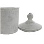 Vase Home ESPRIT Gris Ciment Oriental 15 x 15 x 25 cm