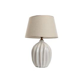 Lampe de bureau Home ESPRIT Blanc Porcelaine 50 W 220 V 40 x 40 x 60 cm