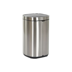 Corbeille à papier Home ESPRIT Argenté Acier inoxydable polypropylène 30 L Corbeille à papier Home ESPRIT Argenté Acier inoxydable polypropylène 30 L