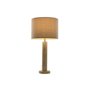 Lampe de bureau Home ESPRIT Beige Lin Marbre 35 x 35 x 72 cm